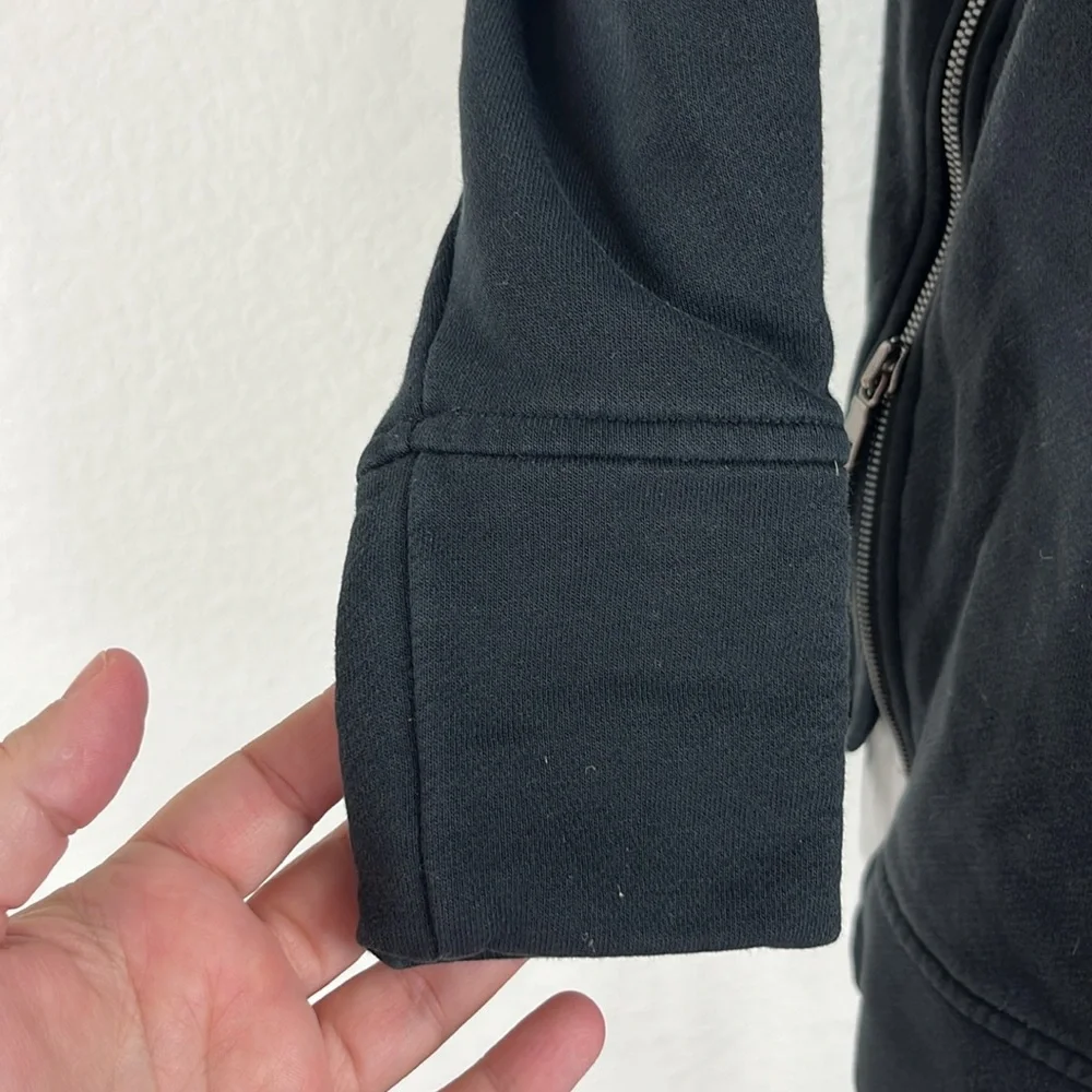 Varley Hoodie Longline Side Zip Sweatshirt Pop Over - Picture 2 of 9